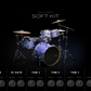 User Interface for a drum virtual instrument.